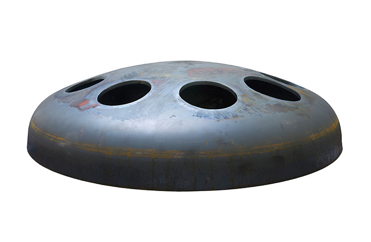 vessel head, domes, dished ends cutting machine