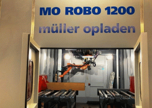 robotic machine for steel beams coping